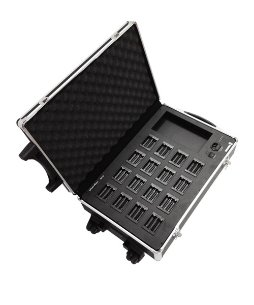 SOUNDVISION DCP-36 ชุดกระเป๋าชาร์ตแบตเตอร์รี่ ของ ไมค์ประชุมไร้สาย ขนาด 16 ช่อง SOUNDVISION DCP-36 ชาร์ตเเบตเตอร์รี่ Battery Charger Case 16 pcs.