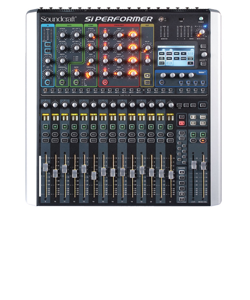 SOUNDCRAFT Si Performer 1 เครื่องผสมสัญญาณเสียง ดิจิตอล 16 ชาแนล 16 ไมค์ SOUNDCRAFT Si Performer 1 มิกเซอร์ ดิจิตอล ของแท้ มีประกัน ส่งฟรี!! ทั่วประเทศ