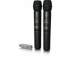 BEHRINGER ULM-202USB ชุดไมค์ลอย มือถือคู่ 2.4 GHz รับสัญญาณผ่าน USB BEHRINGER ULM-202USB Dual Handheld Wireless Microphone ของแท้ มีประกัน ส่งฟรี!!
