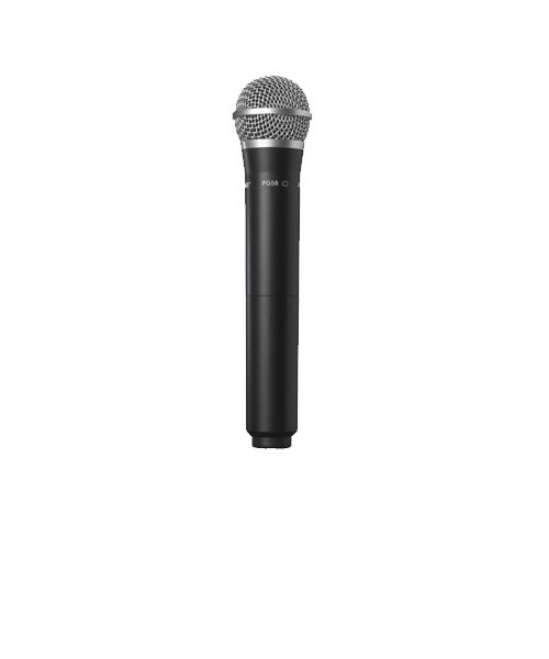 SHURE SVX24/PG58 Single Ch, Hand-Held System SHURE SVX24/PG58 ชุดไมค์ลอยเดี่ยวแบบมือถือ ย่าน UHF SHURE SVX24/PG58 Hand-Held