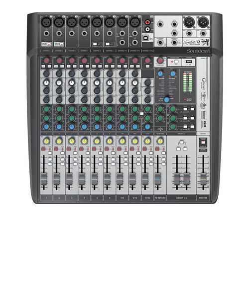 SOUNDCRAFT Signature 12MTK อนาล็อก มิกเซอร์ 12 ชาแนล - Image 2