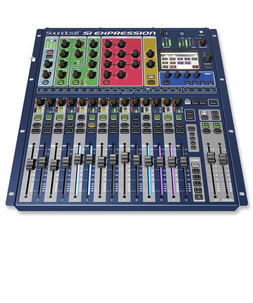 SOUNDCRAFT Si Expression 1 เครื่องผสมสัญญาณเสียง ดิจิตอล 16 ชาแนล 16 ไมค์ SOUNDCRAFT Si Expression 1 มิกเซอร์ ดิจิตอล digital console