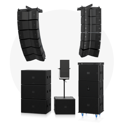 ตู้ลำโพงลายน์อาเรย์ TURBOSOUND