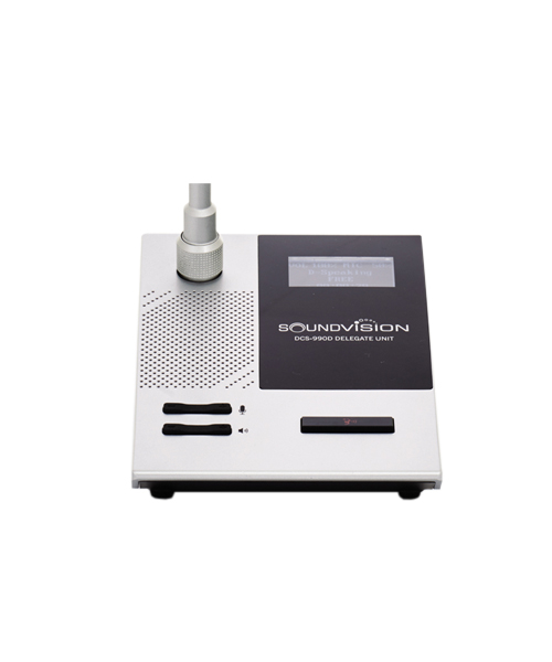SOUNDVISION DCS-990D ชุดไมค์ประชุมใช้สาย สำหรับผู้ร่วมประชุม ระบบดิจิตอล - Image 3