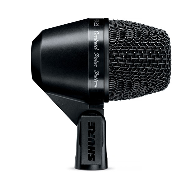 SHURE PGA52-LC Cardioid Dynamic Kick Drum Microphone SHURE PGA52-LC ไมค์จ่อเครื่องดนตรี SHURE PGA52 ไมโครโฟน กลอง ไมค์สำหรับจ่อเครื่องดนตรี ไมค์สำหรับกลอง