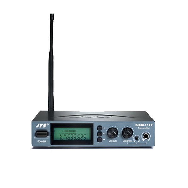 JTS SIEM-111 ชุดหูฟังมอนิเตอร์ ไร้สาย เครื่องรับ/ส่ง พร้อมหูฟัง สำหรับงาน มอนิเตอร์เสียงบนเวที JTS SIEM-111 เครื่องส่ง และเครื่องรับแบบไร้สาย