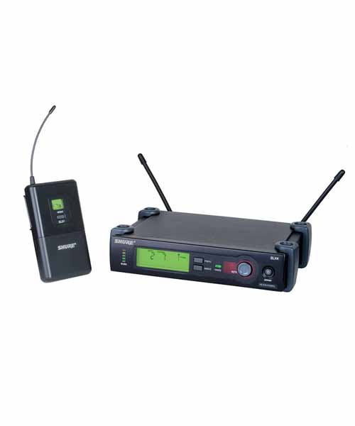 SHURE SLX14 Instrument Wireless System SHURE SLX14 เครื่องรับ-ส่งสัญญาณไมค์ลอย พกพา SHURE SLX14 เครื่องรับส่งสัญญาณ ของแท้ มีประกัน จัดส่งฟรี ทั่วประเทศ!!