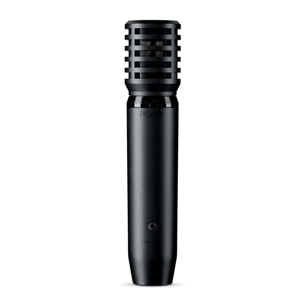 SHURE PGA81-LC Cardioid Condenser Instrument Microphone SHURE PGA81-LC ไมค์จ่อเครื่องดนตรี SHURE PGA81 ไมโครโฟน ไมค์สำหรับจ่อเครื่องดนตรี แบบคอนเดนเซอร์