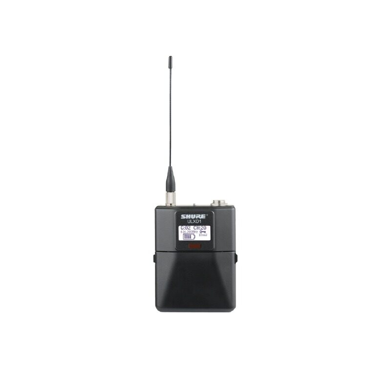 SHURE ULXD1 เครื่องส่งไมค์ลอยดิจิตอล แบบ VHF และ UHF (ไม่มีไมโครโฟน) (ไม่มีเครื่องรับ)