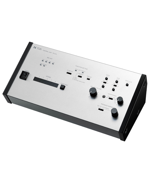 TOA TS-910 CE เครื่องควมคุม ไมโครโฟนประชุม TOA TS-910 CE Central Unit มีบริการรับออกแบบ พร้อมติดตั้ง ระบบเสียงห้องประชุม ด้วยทีมงานระดับมืออาชีพ