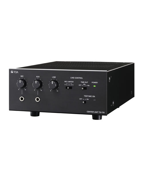 TOA TS-770 เครื่องจ่ายกระแสไฟฟ้าพร้อมชุดควบคุม สำหรับชุดประชุมอนาล๊อก TS-771 / TS-772 TOA TS-770 CENTRAL UNIT | รับออกแบบ พร้อมติดตั้ง ระบบเสียงห้องประชุม
