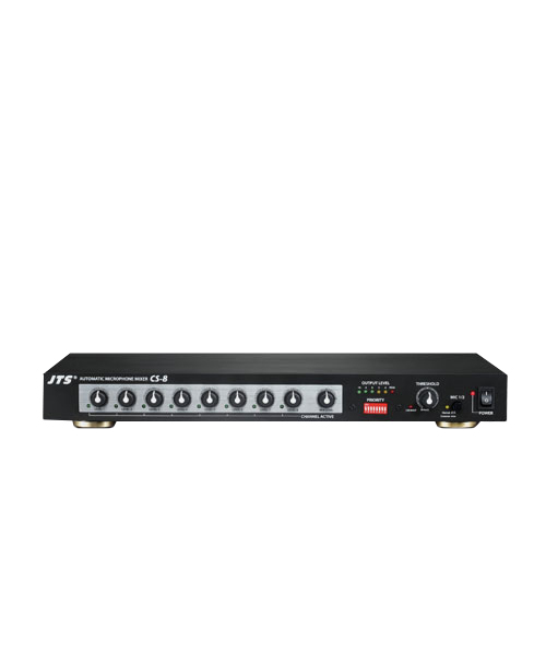 JTS CS 8 Automatic Microphone mixer 8 channels JTS CS 8 เครื่องผสมสัญญาณเสียง ชุดประชุม 8 ชาแนล JTS CS 8 เครื่องควบคุมเสียงห้องประชุม