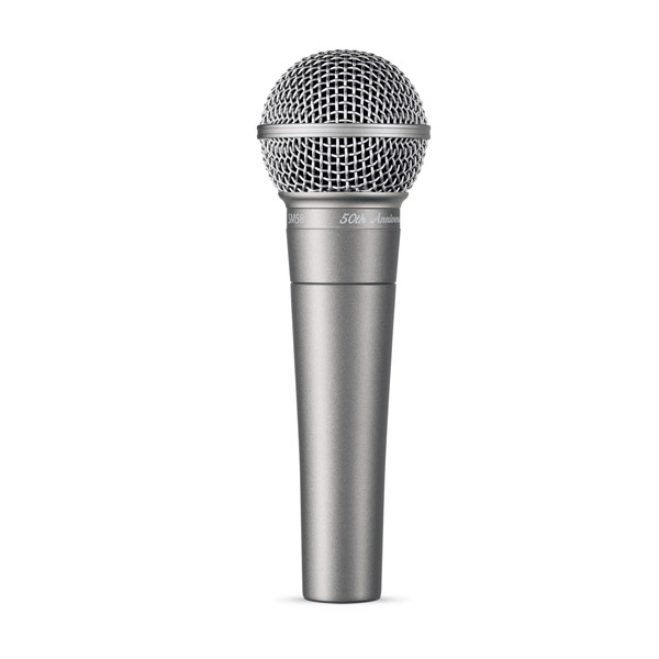 SHURE SM58-50A ไมค์สำหรับร้อง/พูด SHURE SM58 ไมโครโฟนสำหรับร้องเพลง หรือใช้พูด SHURE SM 58 ของแท้ มีประกัน รับบัตรเครดิตออนไลน์
