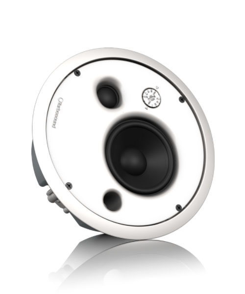 TURBOSOUND CEILING TCS32C-T-WH 2 Way 3.5" Full Range Ceiling Loudspeaker with Line Transformer for Installation Applications (White) TURBOSOUND TCS32C-T-WH ลำโพงติดเพดาน ขนาด 3.5นิ้ว 2 ทาง 120 วัตต์ รองรับการเชื่อมต่อได้ทั้งแบบ 16 โอห์ม หรือ แบบไลน์โวลล์ 70V/100V TURBOSOUND TCS-32C ลำโพงติดเพดาน