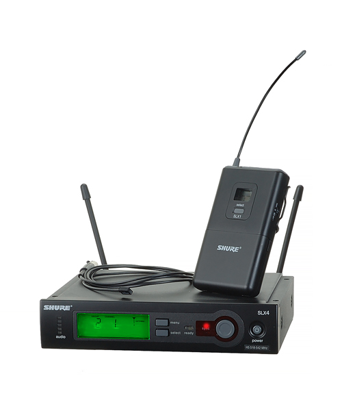 SHURE SLX14/WL93-TQG ชุดไมค์ลอยหนีบปกเสื้อ SHURE SLX14/WL93 ไมค์ลอยหนีบปกเสื้อ ไมโครโฟนไร้สายหนีบปกเสื้อ หัวเชื่อมต่อแบบ TQG สำหรับเชื่อมต่อกับ SLX1