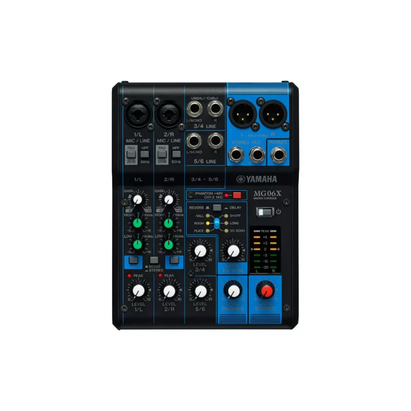 YAMAHA MG06X Analog Mixer 6 Input