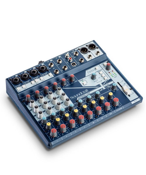 SOUNDCRAFT Notepad 12FX อนาล็อก มิกเซอร์ 12 ชาแนล Small-format Analog Mixing Console with USB I/O and Lexicon Effects มีประกัน รับบัตรเครดิต/ผ่อน ออนไลน์