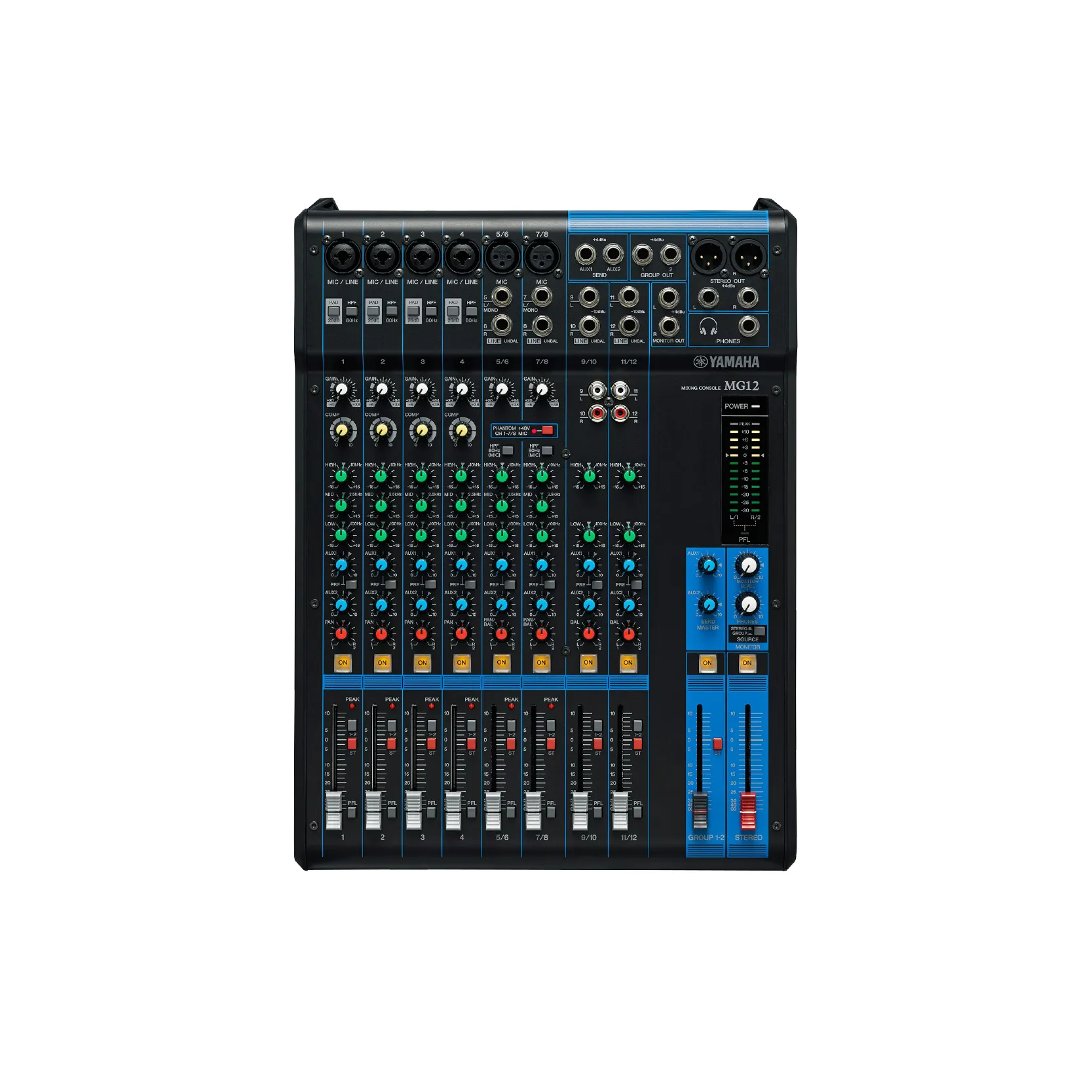 YAMAHA MG12 Analog Mixer 12 Input