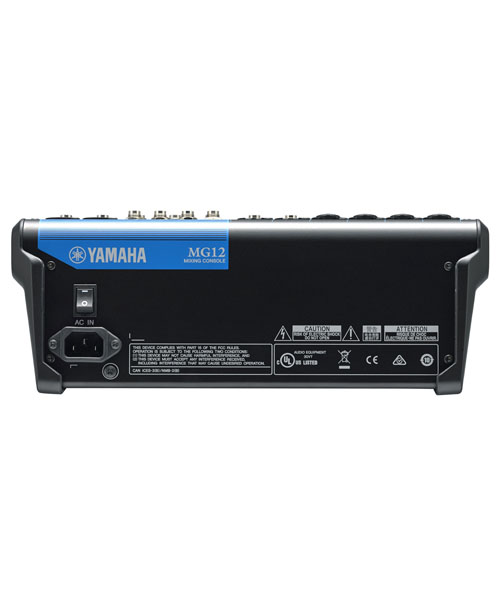 YAMAHA MG12 Analog Mixer 12 Input เครื่องผสมสัญญาณเสียง มิกเซอร์อนาล็อก 12 ชาแนล - Image 2
