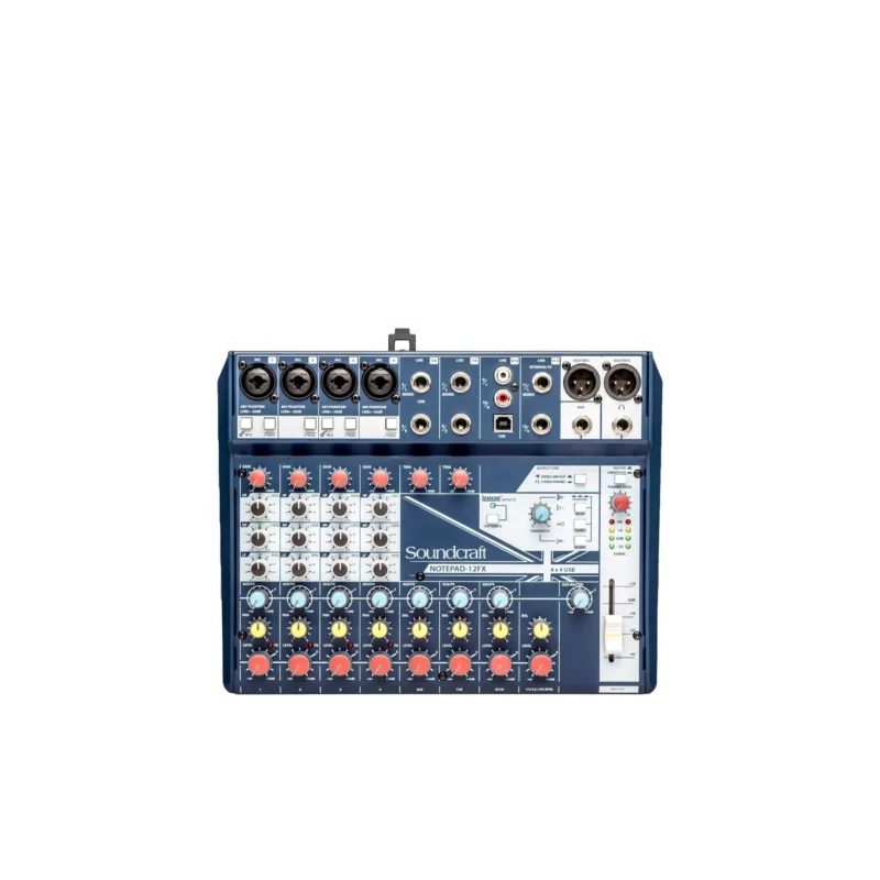 SOUNDCRAFT Notepad 12FX อนาล็อก มิกเซอร์ 12 ชาแนล