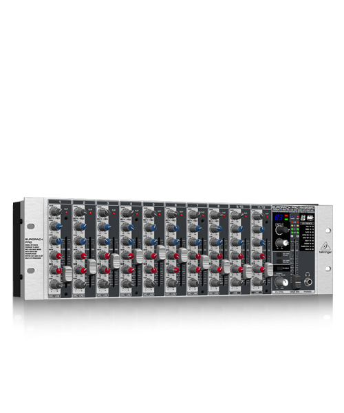 BEHRINGER EURORACK PRO RX1202FX Premium 12-Input Mic/Line Rack Mixer with XENYX Mic Preamplifiers, British มิกเซอร์ยึดแรกส์ 12 อินพุตไมค์ Rackmount
