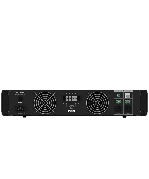 BEHRINGER AX-6240Z High-Impedance Power Amplifier BEHRINGER AX-6240Z เพาเวอร์แอมป์ลายน์ 70V/100V 2 ชาแนล คลาส D 900 วัตต์ BEHRINGER AX-6240Z Power Amplifier