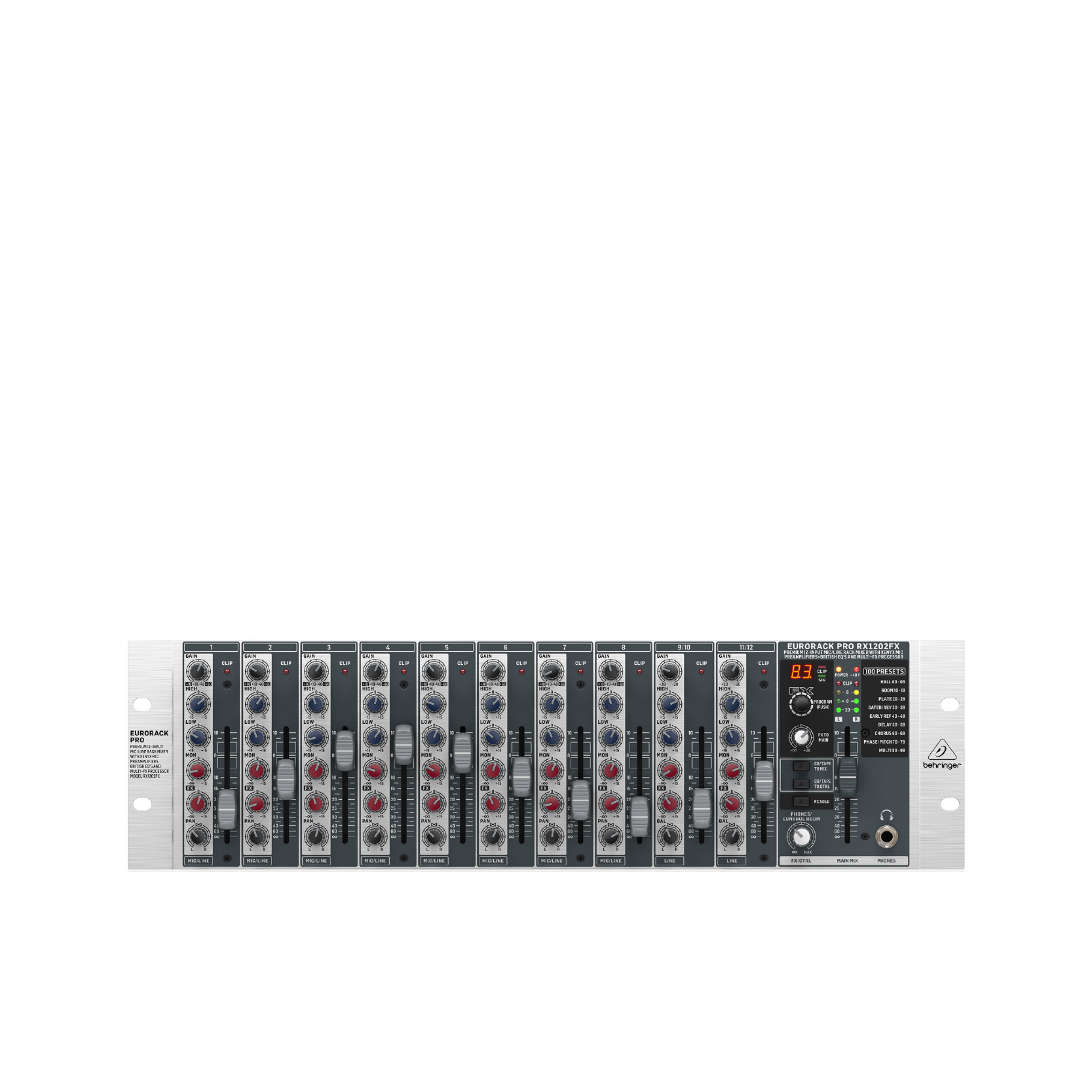 BEHRINGER EURORACK PRO RX1202FX