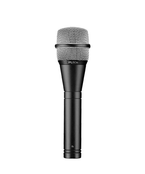 EV PL-80A PREMIUM DYNAMIC VOCAL MICROPHONE EV PL-80A ไมค์สำหรับร้อง/พูด ไมโครโฟน แบบไดนามิก ทิศทางรับเสียงแบบ SUPERCARDIOID  Electro-voice PL-80a VOCAL MICROPHONE