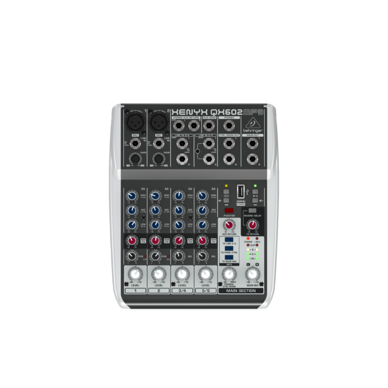 BEHRINGER XENYX QX602MP3