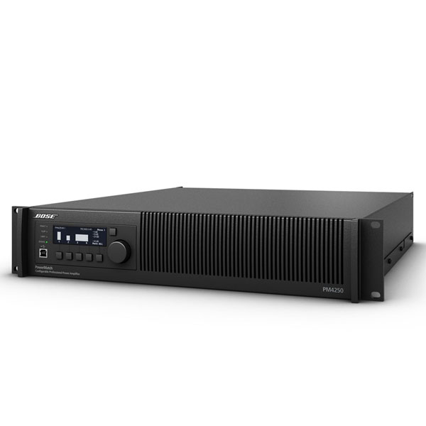 BOSE PowerMatch® PM4250 Power Amplifier เพาเวอร์แอมป์ลาย 70V/100V 4Input/4 Output 1000 วัตต์ BOSE PowerMatch PM4250 ของแท้ รับประกัน