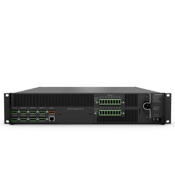 BOSE PowerMatch® PM8250 Power Amplifier เพาเวอร์แอมป์ลายน์ 70V/100V 8 Input/8 Output 2000 วัตต์ BOSE PowerMatch® PM8250 เครื่องขยายเสียงเพาเวอร์แอมป์
