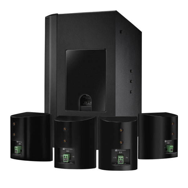 EV EVID S44 ชุดลำโพงติดผนัง สำหรับแบ็คกราวนด์/ฟอร์กราวนด์มิวสิค รองรับการเชื่อมต่อแบบ 4/8 โอห์ม และไลน์โวลล์ 70V/100V - Image 2