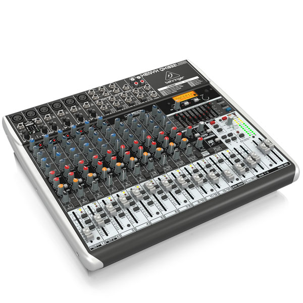 BEHRINGER XENYX QX1832USB Premium 18-Input 3/2-Bus Mixer BEHRINGER XENYX QX1832USB เครื่องผสมสัญญาณเสียง อนาล็อก BEHRINGER XENYX QX1832USB มิกเซอร์อนาล็อก