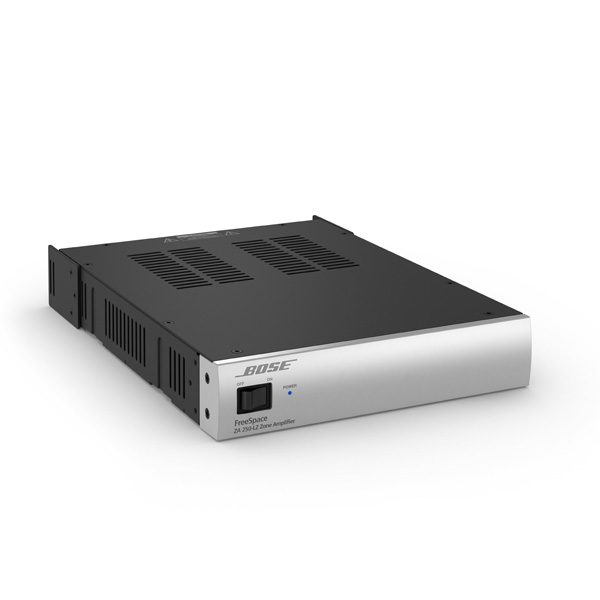 BOSE FreeSpace® ZA 250-LZ เครื่องขยายเสียง 2 ชาเเนล คลาส D 2 x 50 W at 4 ohm ออกแบบสำหรับการขยายระบบเสียง โดยใช้สัญญาณเสียงจาก IZA 250-LZ / IZA190-HZ