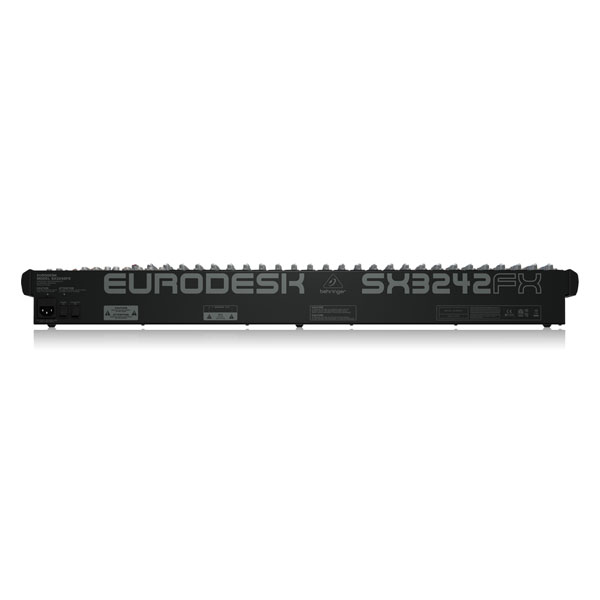 Ultra-Low Noise Design 32-Input 4-Bus Mixer BEHRINGER EURODESK SX3242FX เครื่องผสมสัญญาณเสียงอนาล็อก BEHRINGER EURODESK SX3242FX มิกเซอร์อนาล็อก