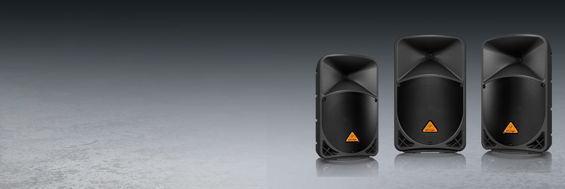 BEHRINGER B112D ตู้ลำโพง 12 นิ้ว 2 ทาง 1,000 วัตต์ มีแอมป์ในตัว คลาส D BEHRINGER B112D ลำโพง Active PA Speaker System with Integrated Mixer