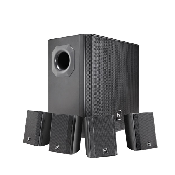 EV EVID S44 ชุดลำโพงติดผนัง สำหรับแบ็คกราวนด์/ฟอร์กราวนด์มิวสิค รองรับการเชื่อมต่อแบบ 4/8 โอห์ม และไลน์โวลล์ 70V/100V