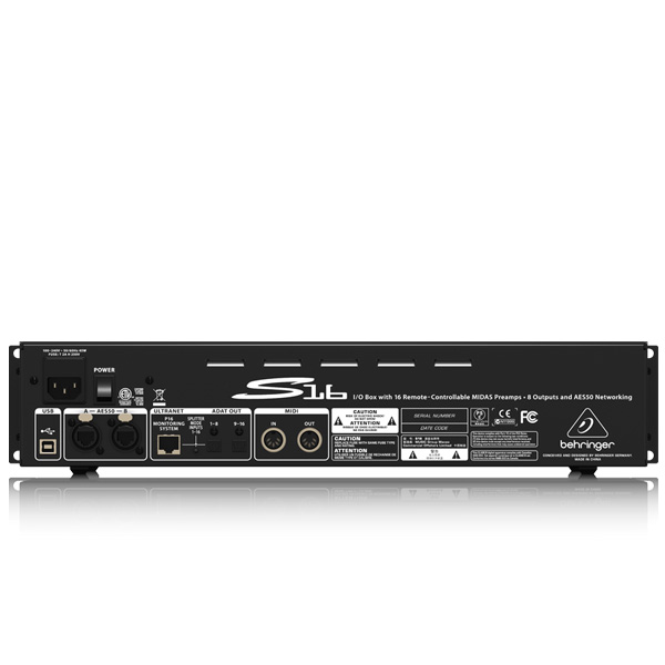 BEHRINGER S16 I/O Box ดิจิตอล สเตจบ๊อกซ์ 16 Remote 8 Outputs - Image 4