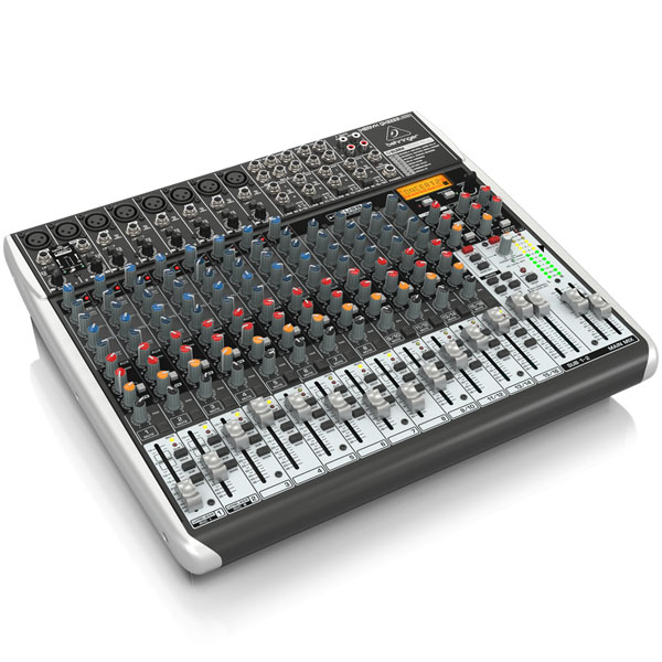 BEHRINGER XENYX QX2222USB Premium 22-Input 2/2-Bus Mixer BEHRINGER XENYX QX2222USB เครื่องผสมสัญญาณเสียง อนาล็อก BEHRINGER XENYX QX2222USB มิกเซอร์อนาล็อก