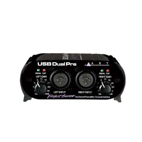 ART USB Dual Pre Two Ch USB Pre เครื่องเปลี่ยนแปลงสัญญาณไมค์ - Image 2