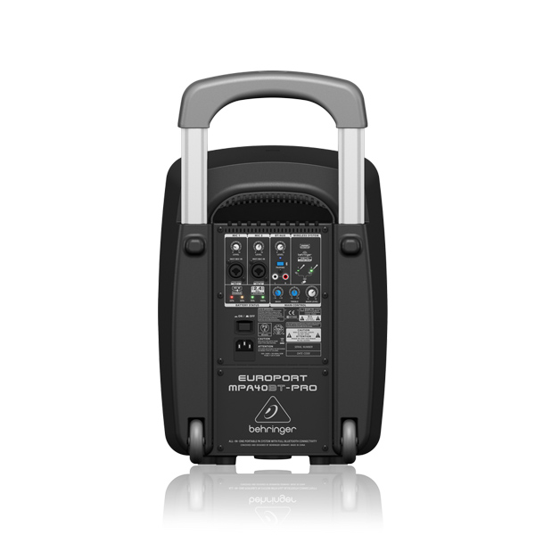 BEHRINGER MPA-40BT PRO ตู้ลำโพงเคลื่อนที่ แบบลากจูง 8 นิ้ว 40 วัตต์ พร้อมบลูทูธเชื่อมสัญญาณในตัว - Image 4