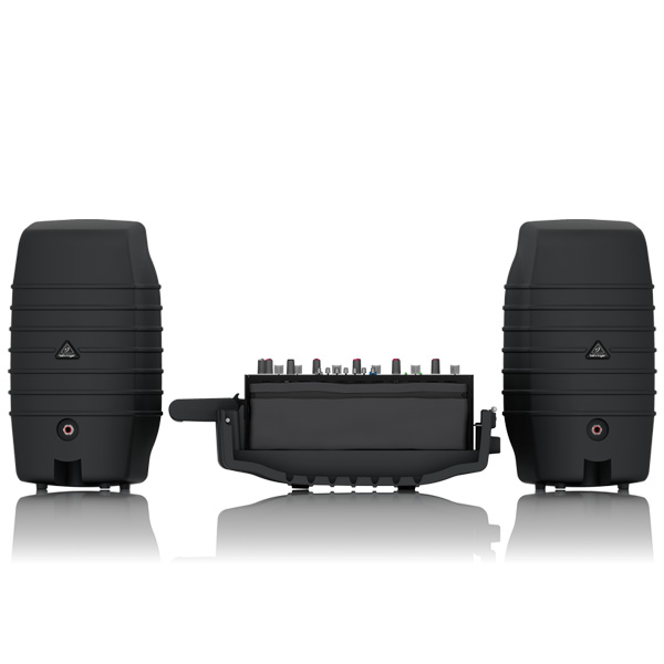BEHRINGER PPA200 เครื่องขยายเสียงเคลื่อนที่ แบบเคลื่อนย้าย ขนาดเล็กถึงขนาดกลาง 200 วัตต์ - Image 4