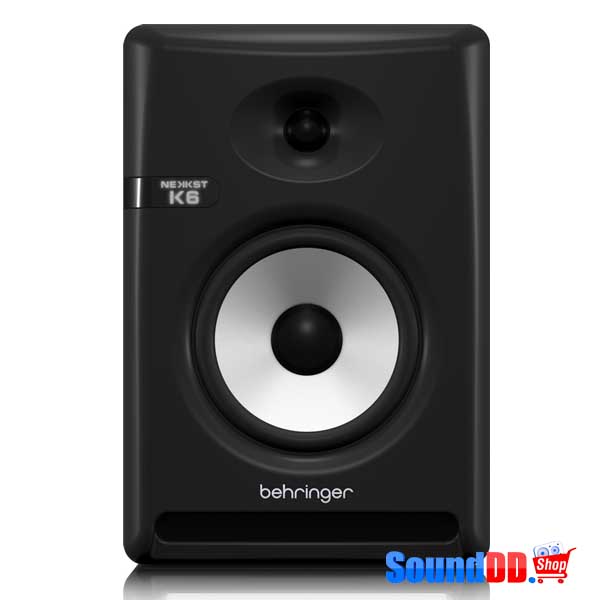 BEHRINGER K6 Audiophile Bi-Amped 6" Studio Monitor with Advanced Waveguide Technology BEHRINGER K6 ตู้ลำโพงมอนิเตอร์สตูดิโอ มีแอมป์ในตัว 2 ทาง ขนาด 6 นิ้ว คลาส D 150 วัตต์ BEHRINGER K6 ลำโพงมอนิเตอร์ BEHRINGER K6 ลำโพงสตูดิโอ BEHRINGER NEKKST K6 ตู้ลำโพง