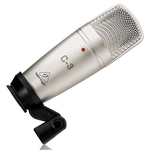 BEHRINGER C-3 Dual-Diaphragm Studio Condenser Microphone BEHRINGER C-3 ไมค์บันทึกเสียง BEHRINGER C-3 ไมโครโพนสำหรับห้องบันทึกเสียง BEHRINGER C3 ไมค์ห้องอัด