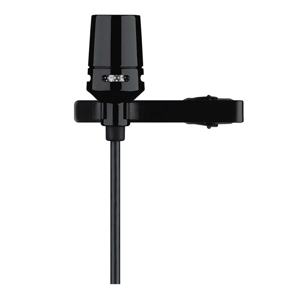 SHURE CVL-B/C-TQG CENTRAVERSE LAVALIER CONDENSER MICROPHONE SHURE CVL-B/C-TQG ไมโครโฟนหนีบปกเสื้อ หัวเชื่อมต่อแบบ TQG ย่าน UHF SHURE CVL ไมค์ลอยหนีบปกเสื้อ
