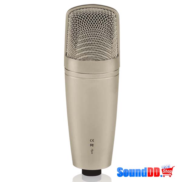 BEHRINGER C-1U USB Studio Condenser Microphone BEHRINGER C-1U ไมค์บันทึกเสียง BEHRINGER C-1U ไมโครโพนสำหรับห้องบันทึกเสียง BEHRINGER C1U ไมค์ห้องอัด