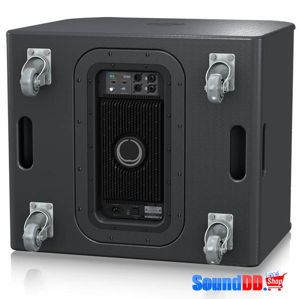 TURBOSOUND MILAN M18B 2200 Watt 18" Powered Subwoofer with KLARK TEKNIK Technology for Portable PA and Installation Applications TURBOSOUND M18B ตู้ลำโพงซับวูฟเฟอร์ มีแอมป์ในตัว ขนาด 18 นิ้ว คลาส D 2200 วัตต์ TURBOSOUND M-18B ลำโพงซับวูฟเฟอร์