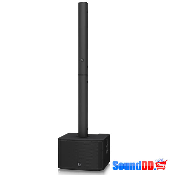 TURBOSOUND iNSPIRE iP3000 2,000 Watt Powered Column Loudspeaker with a 2 x 12" Subwoofer, 18 Neodymium Drivers, KLARK TEKNIK Spatial Sound Technology, Digital Mixer, Reverb, Remote Control via Smart Phone and Bluetooth Audio Streaming TURBOSOUND iP3000 ชุดเครื่องเสียงพกพา เครื่องเสียงเคลื่อนที่ คลาส D 2000 วัตต์ สามารถเชื่อมต่อ Bluetooth และ ควบคุม ด้วย iPhone/iPad ได้ TURBOSOUND iP-3000 ลำโพงคอลัมน์ พร้อมซับวูฟเฟอร์
