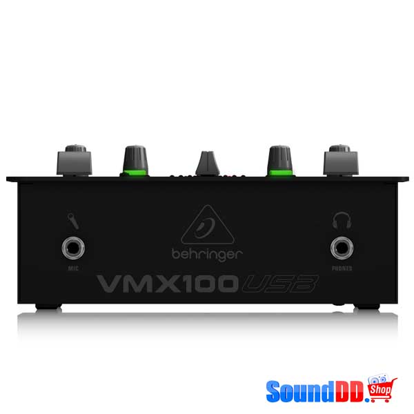 BEHRINGER VMX100USB PRO MIXER Professional 2-Channel DJ Mixer with USB/Audio Interface, BPM Counter and VCA Control BEHRINGER VMX100USB เครื่องผสมสัญญาณเสียงสำหรับดีเจ 7 ชาแนล BEHRINGER VMX 100USB มิกเซอร์ ดีเจ BEHRINGER VMX 100USB mixer DJ