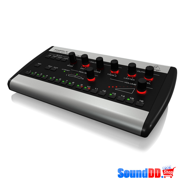BEHRINGER P16-M มิกเซอร์เสียงส่วนบุคคล ดิจิตอล 16 ชาแนล - Image 3